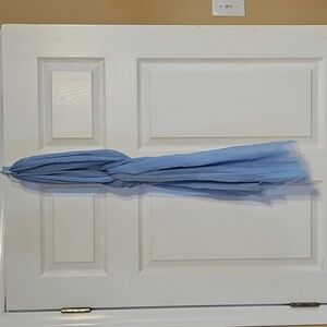 Baby Blue Gauzy Scarf